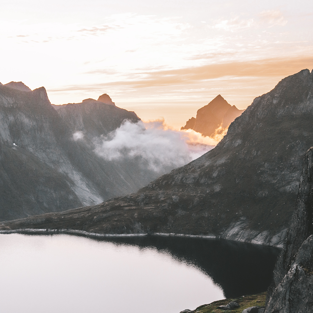 Picture of mountains. Photo credits: Guillaume Briard.