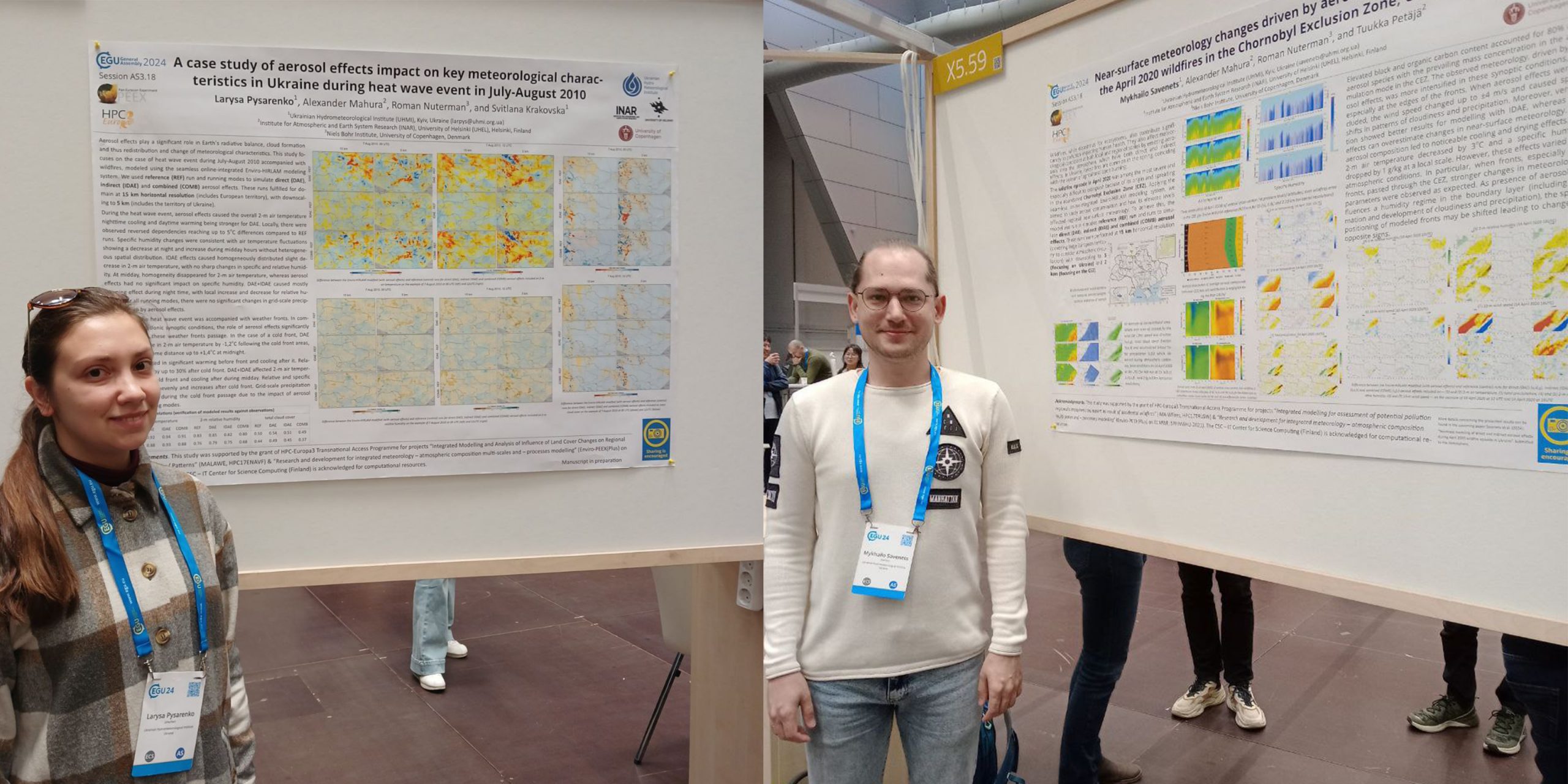 PEEX related posters at EGU 2024 PEEX